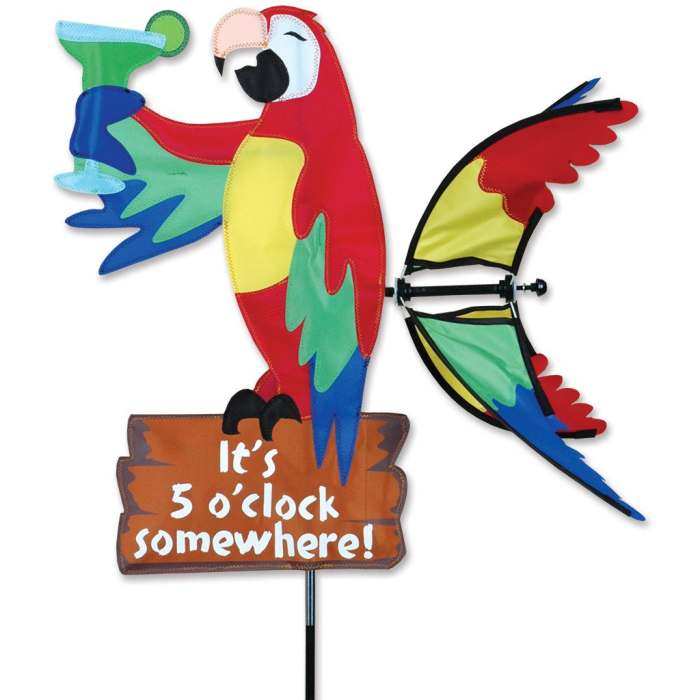Island Parrot Wind Spinner 20